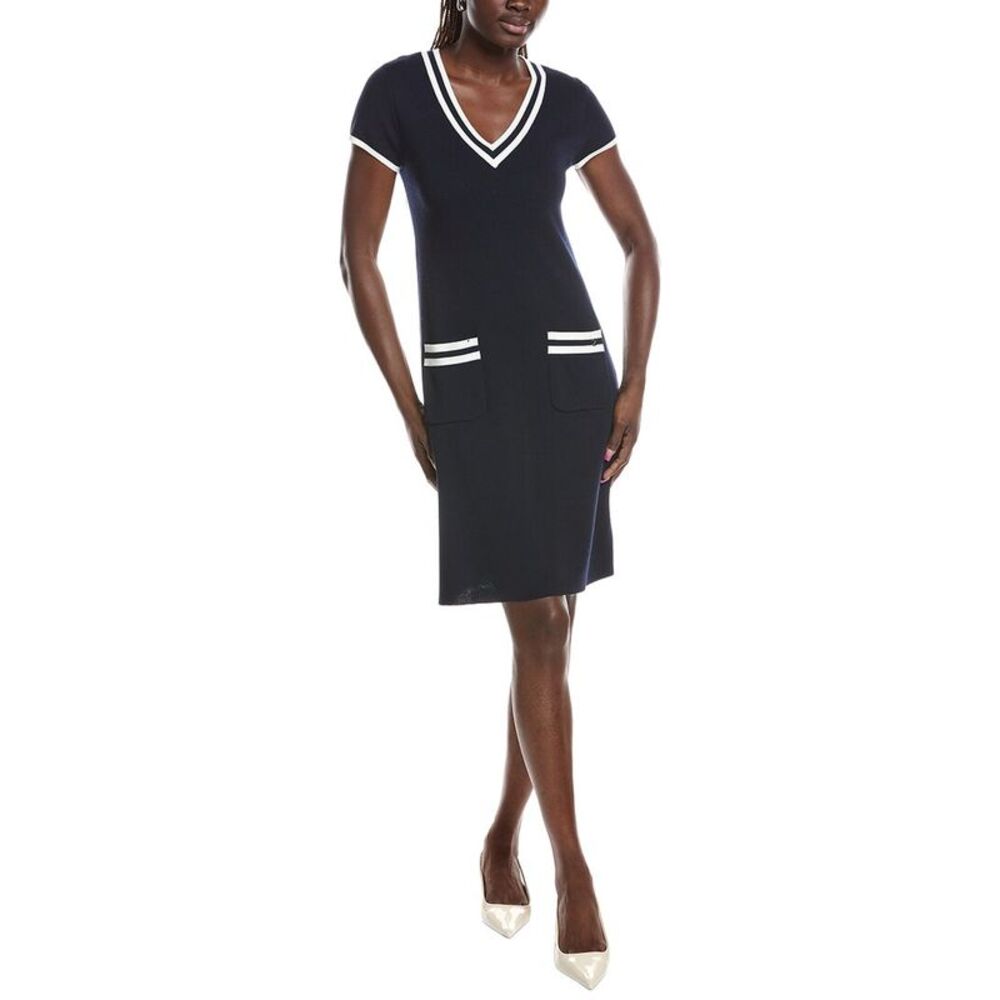 Joseph Ribkoff Womens Midi Dress, White